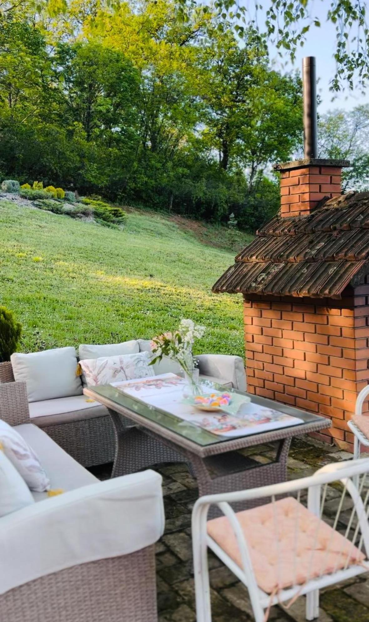 Villa Fruska Pool House Sremska Kamenica Esterno foto